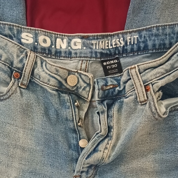 Distressed Denim Jeans Bundle Lee, S.O.N.G, No Boundaries Sizes 11 12 - Picture 8 of 14